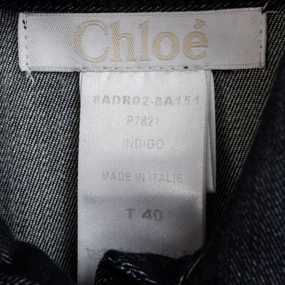 Chloe Indigo Denim Shirtdress - Picture 4 of 13